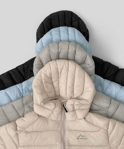 트렌디 경량 하이넥 2way 스트링 패딩