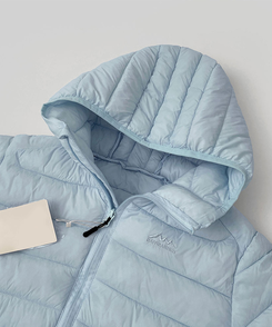 트렌디 경량 하이넥 2way 스트링 패딩