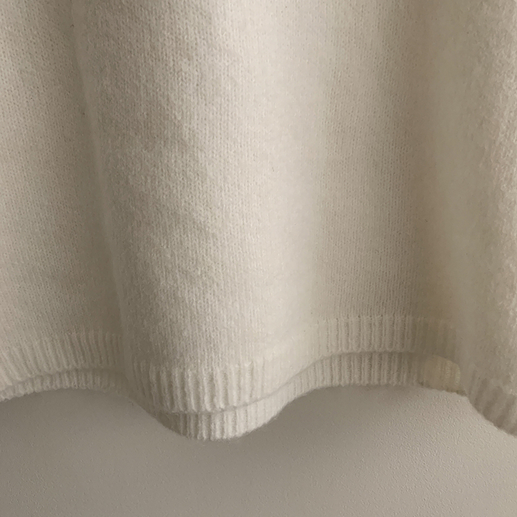 레이블 루즈핏 브이넥 니트 나시 세트 긴팔 니트