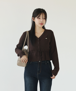 オブジェガーディガン BROWN