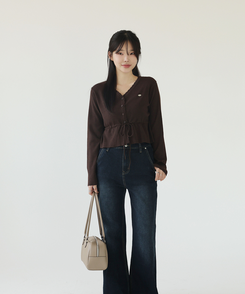 オブジェガーディガン BROWN