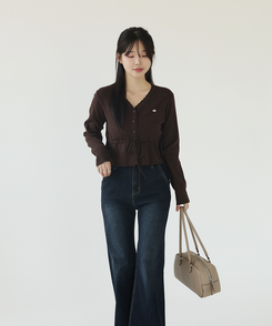 オブジェガーディガン BROWN