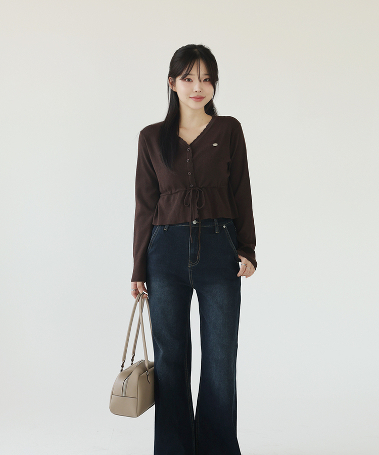 オブジェガーディガン BROWN