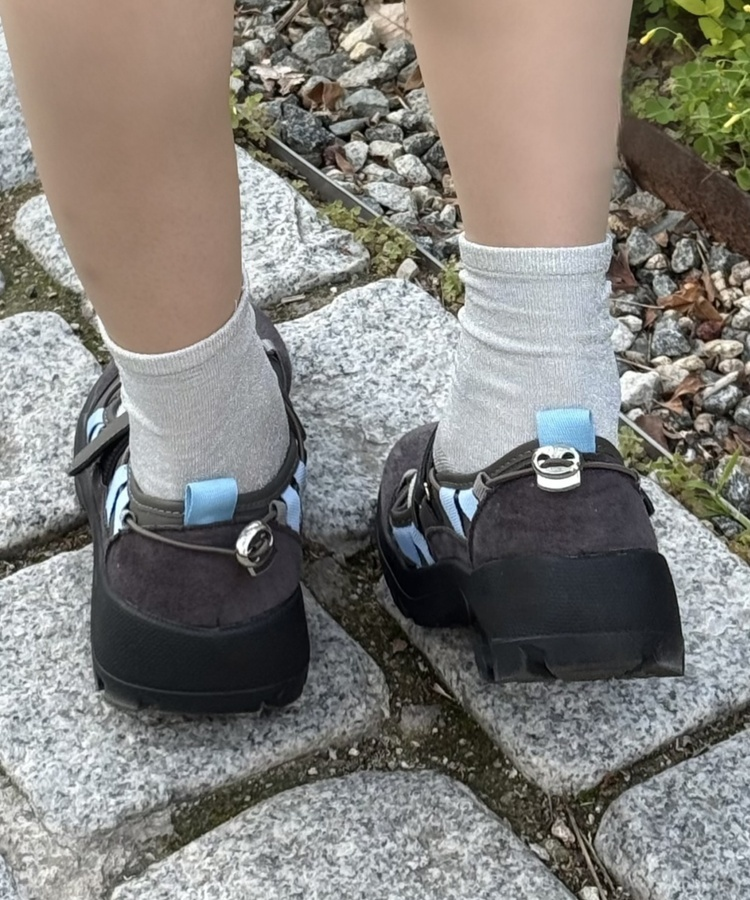 メリージェーンスニーカー GRAY