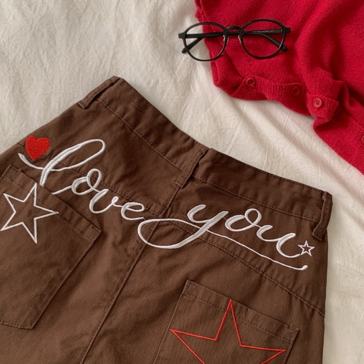 유어즈 레터링 팬츠