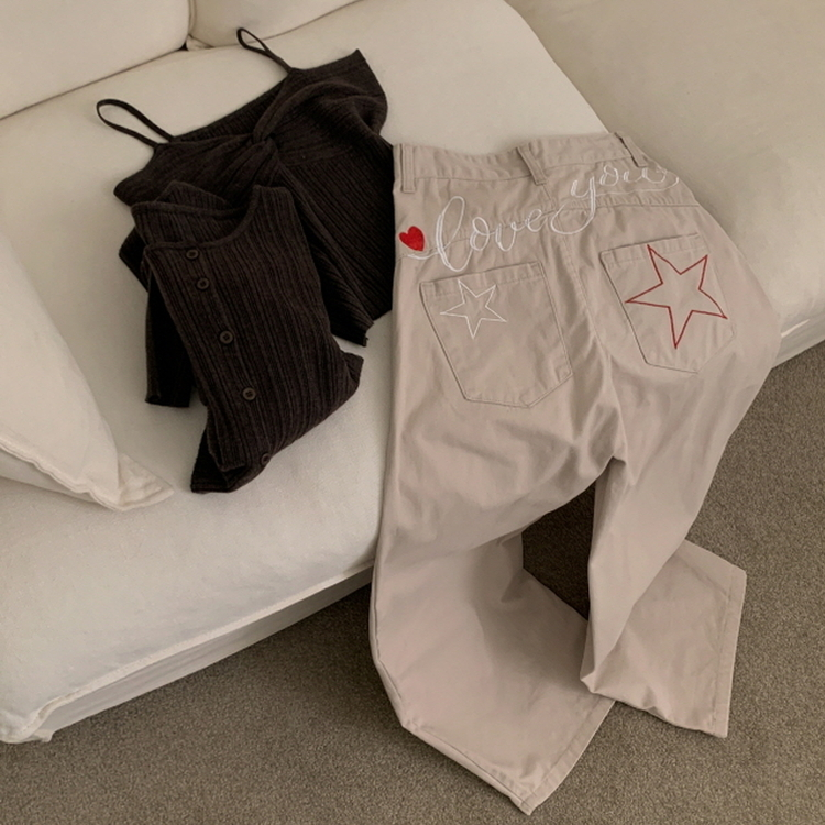 유어즈 레터링 팬츠