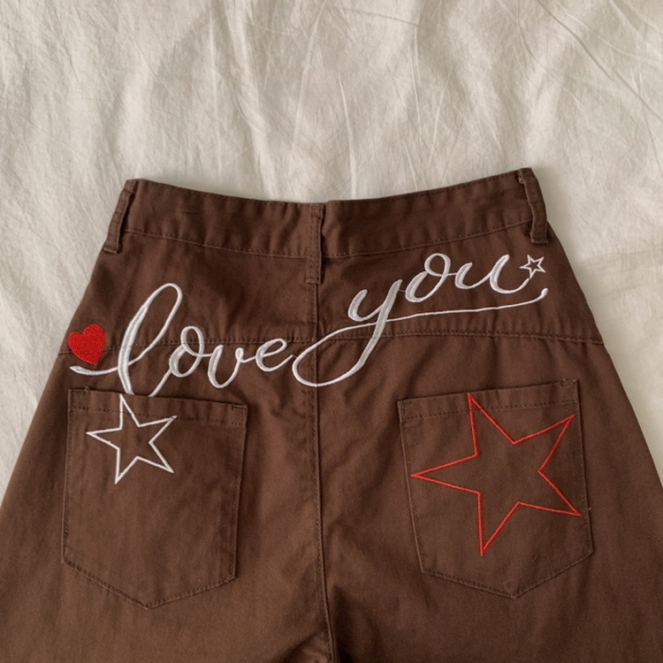 유어즈 레터링 팬츠