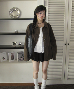 スエードフォーマルフィットジャケット BROWN