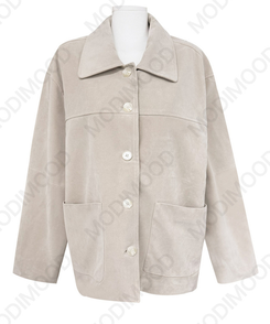 スエードフォーマルフィットジャケット