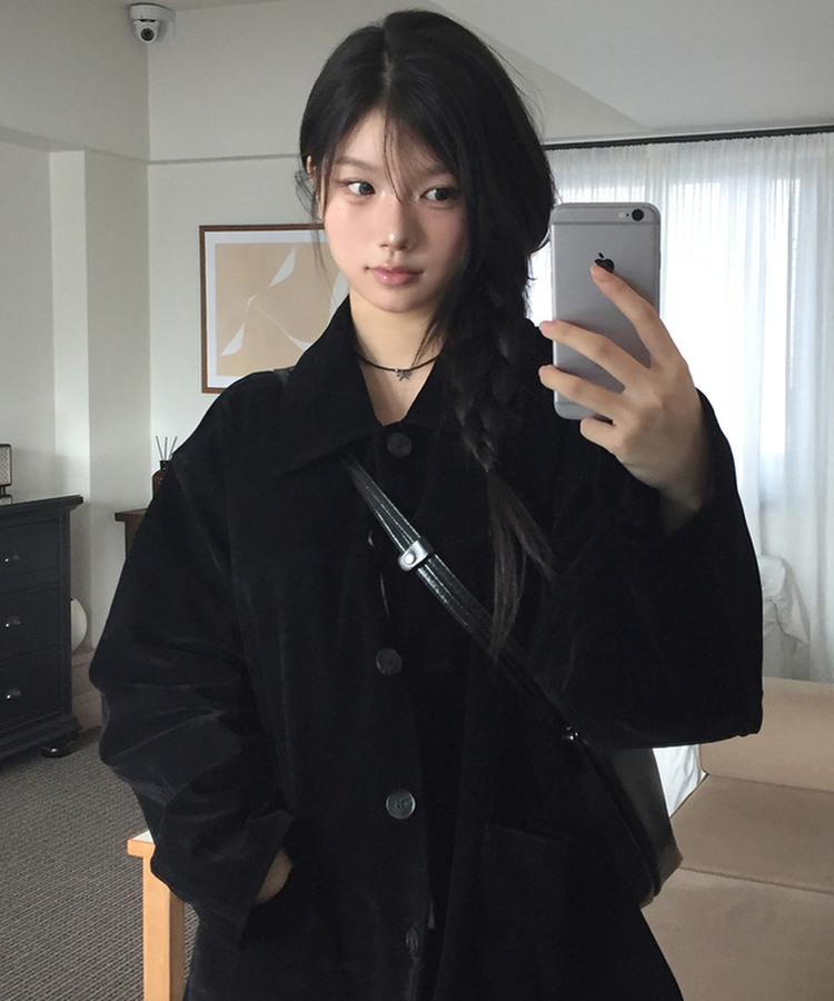 スエードフォーマルフィットジャケット BLACK