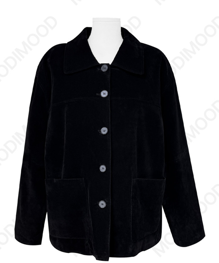 スエードフォーマルフィットジャケット