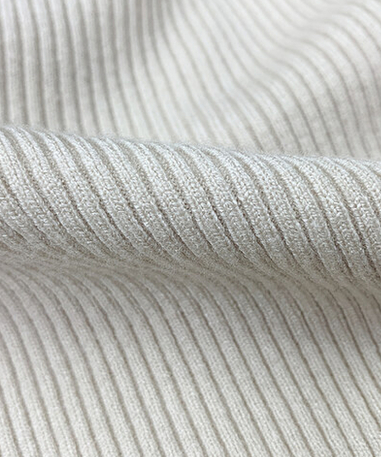 베니 골지 버튼 슬림 니트