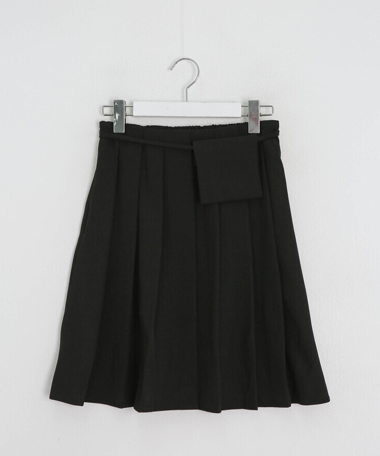リボンポケットプリーツスカート