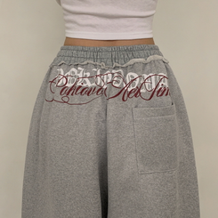 レタリングトレーニングパンツ GREY