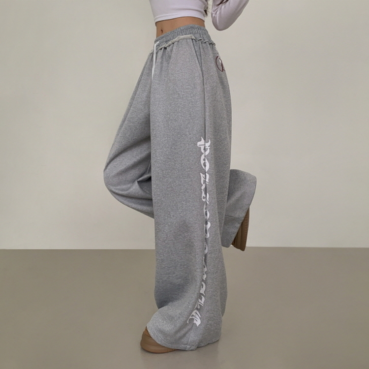 レタリングトレーニングパンツ GREY