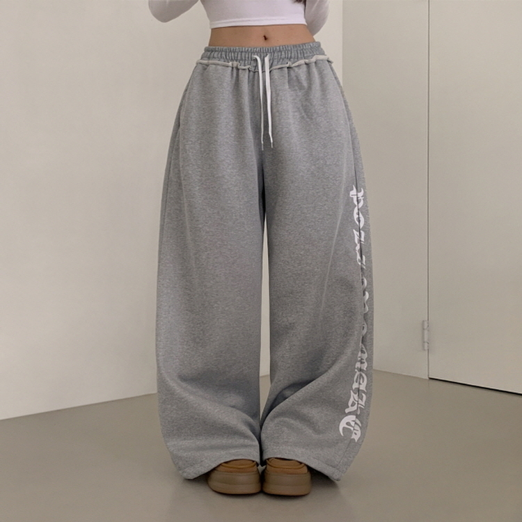 レタリングトレーニングパンツ GREY