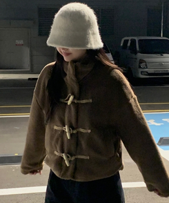 ボアウールジャンパー BROWN