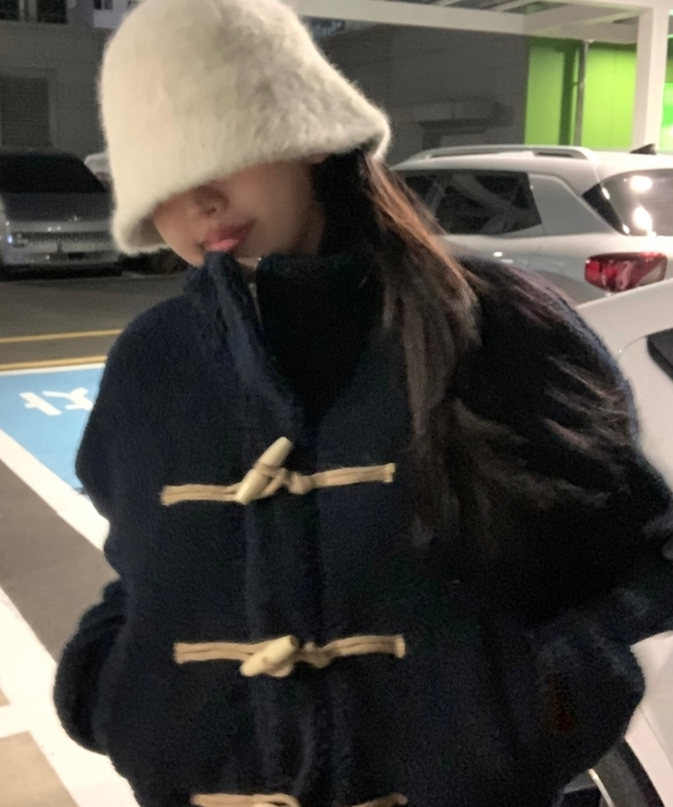 ボアウールジャンパー NAVY