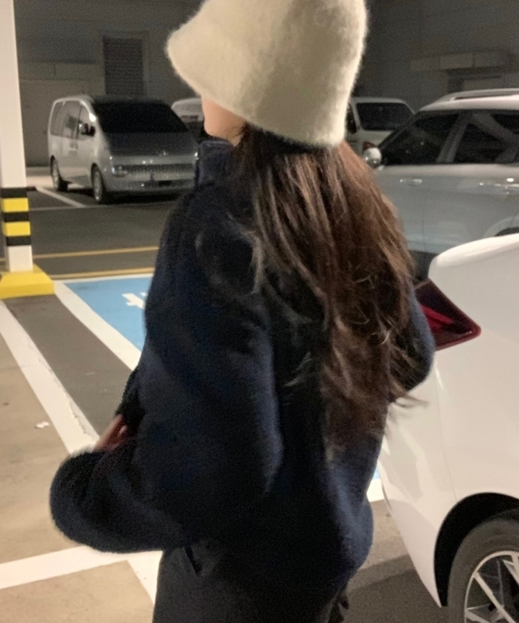 ボアウールジャンパー NAVY