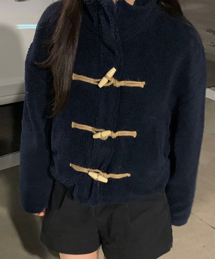 ボアウールジャンパー NAVY