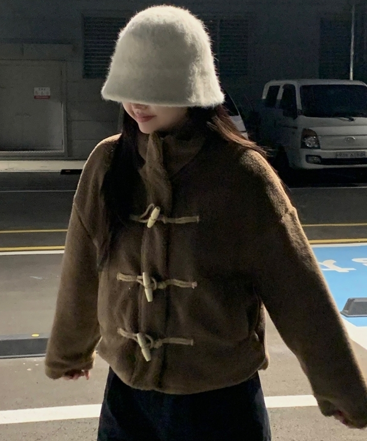 ボアウールジャンパー BROWN