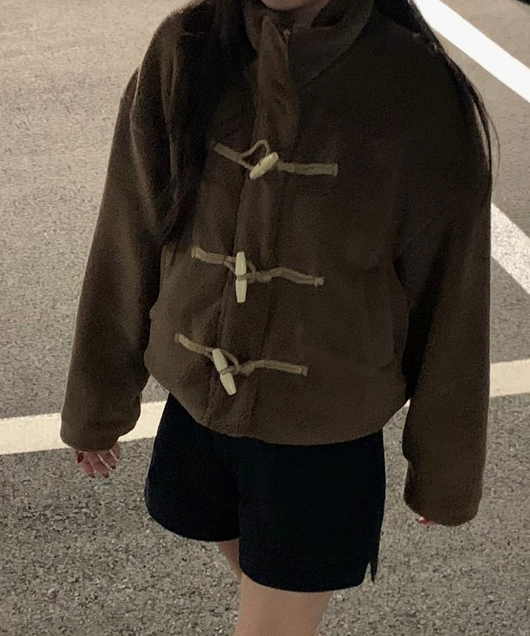 ボアウールジャンパー BROWN