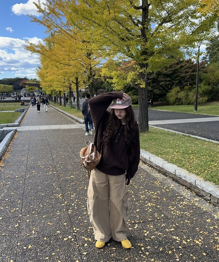 スエードボアバックパック DEEP BEIGE