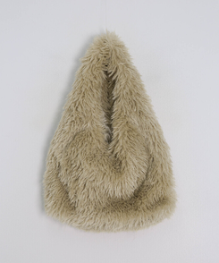 윈터 털 미니 백