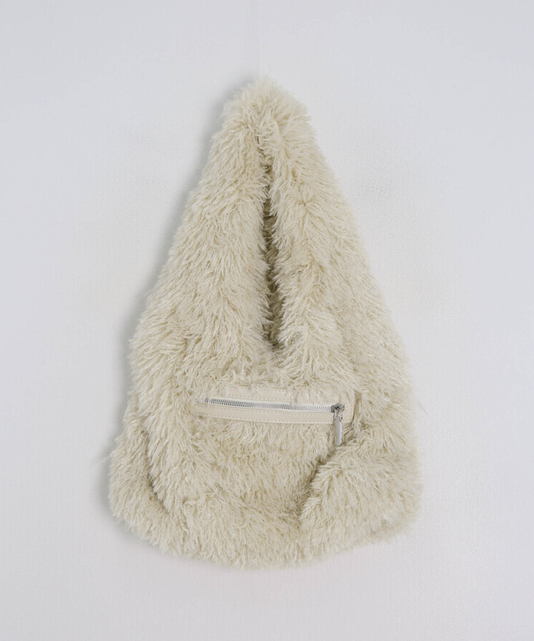 윈터 털 미니 백