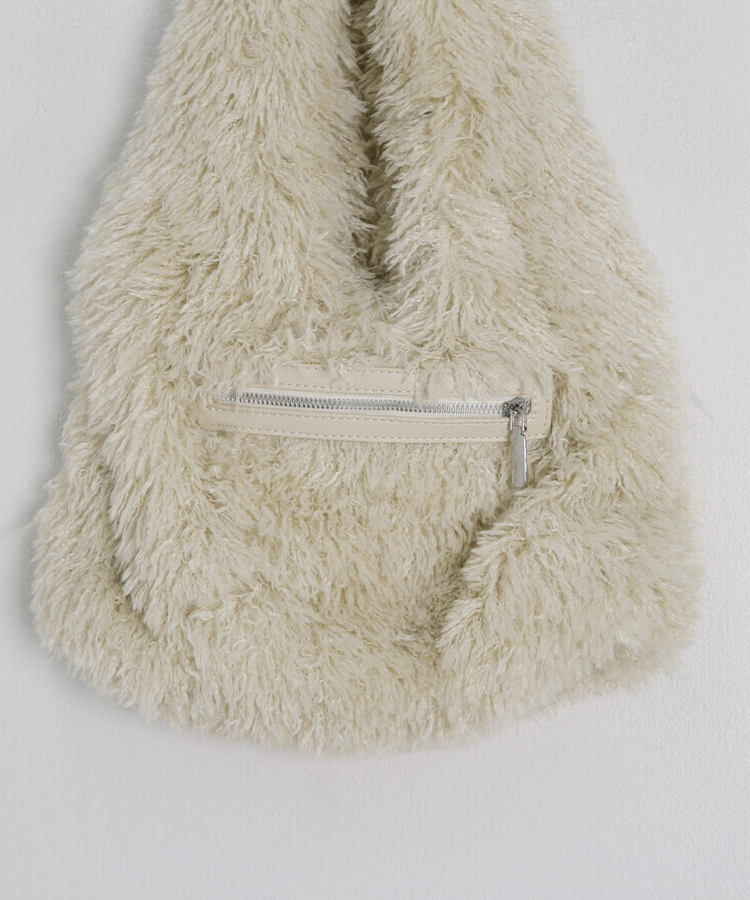 윈터 털 미니 백