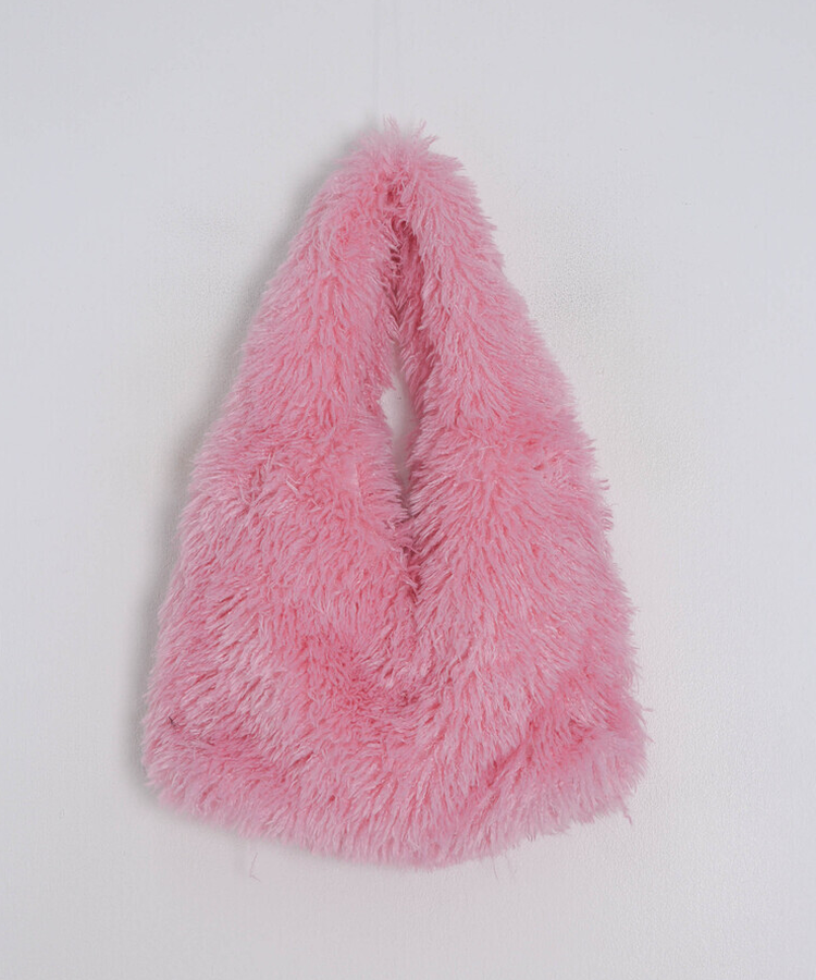 윈터 털 미니 백