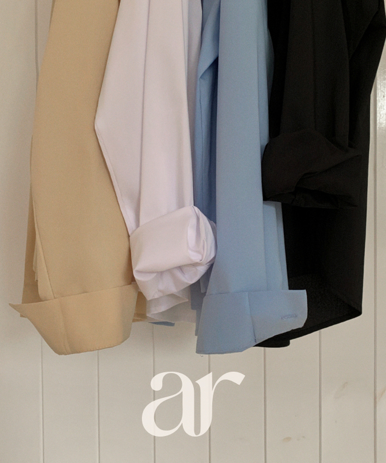 （MADE／定番シャツ／快適な着心地）デイリー ダブルステッチ スタンダードシャツ