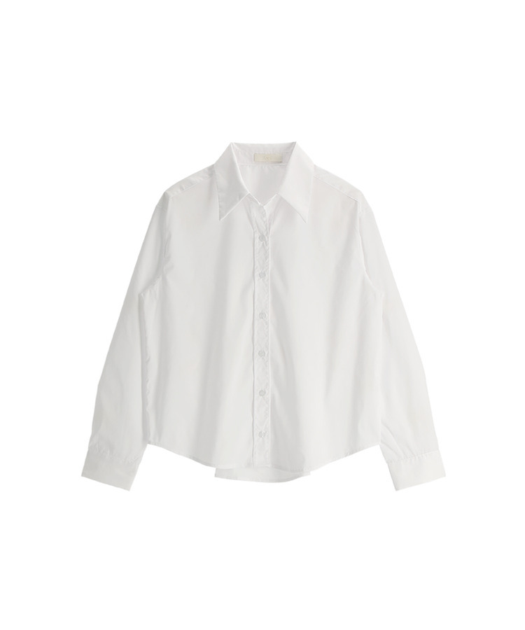 （MADE／定番シャツ／快適な着心地）デイリー ダブルステッチ スタンダードシャツ