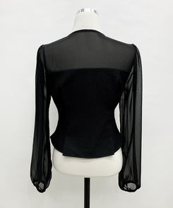 シフォンブラウス