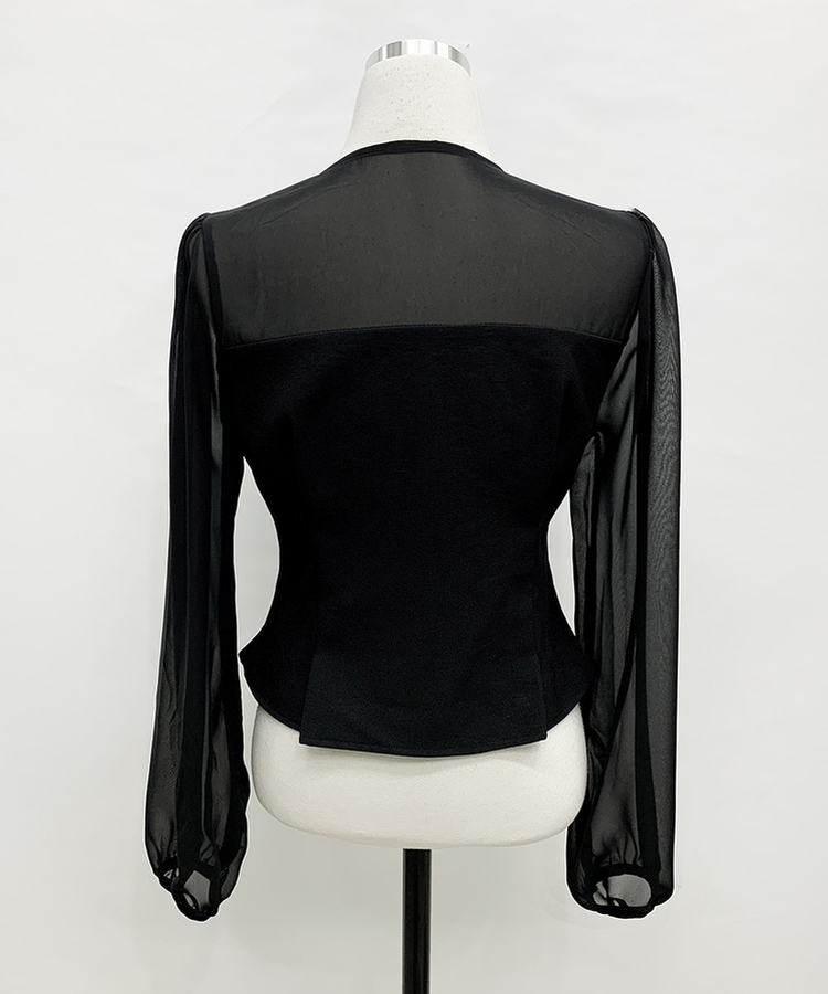 シフォンブラウス