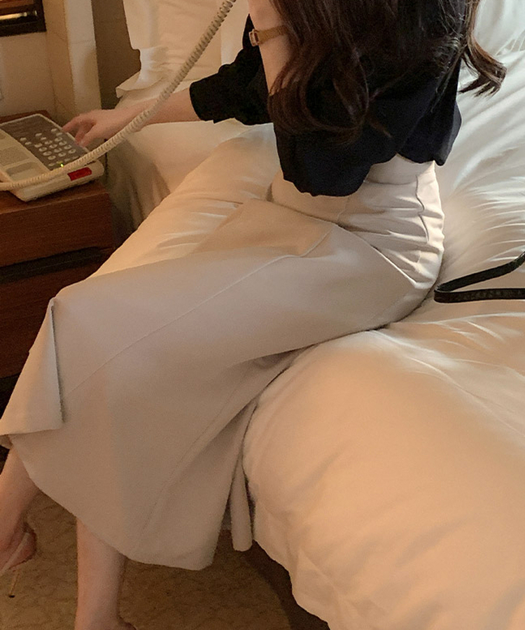 マーメイドスカート BEIGE