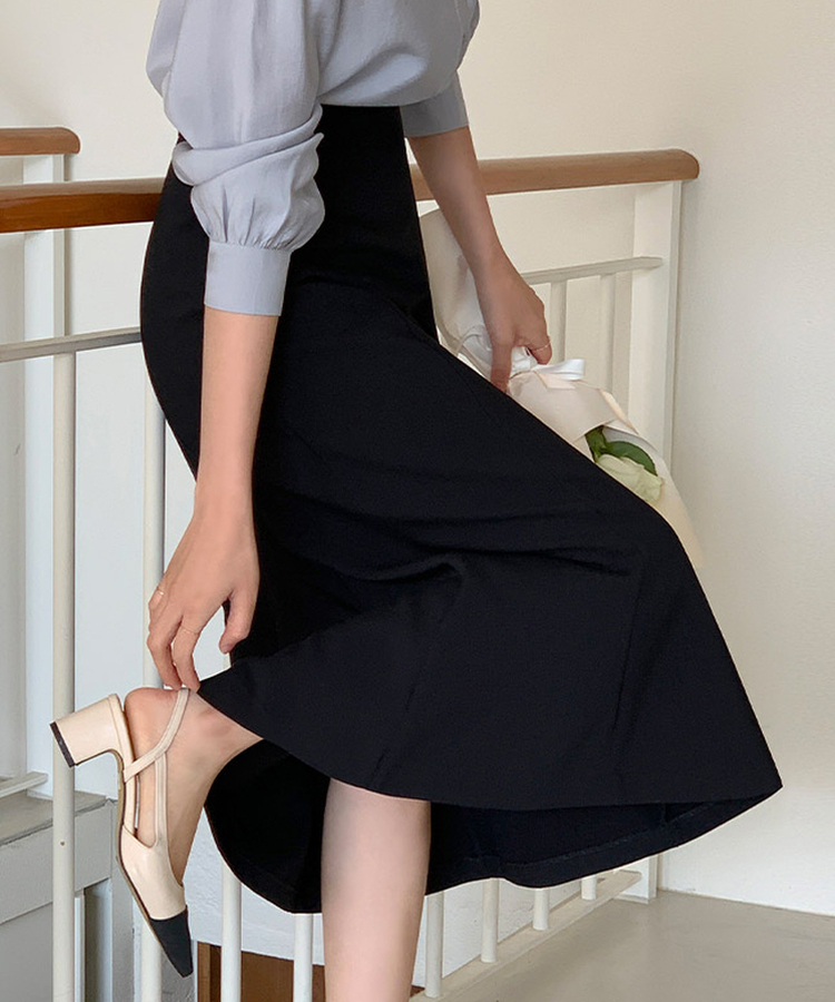 マーメイドスカート BLACK