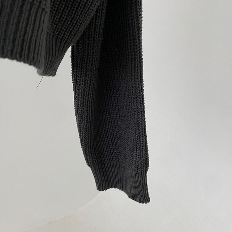 [아방소매] 위픈 빈티지 하찌 레터링 루즈핏 후드 니트