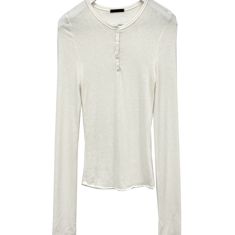 スリムインナー長袖Tシャツ