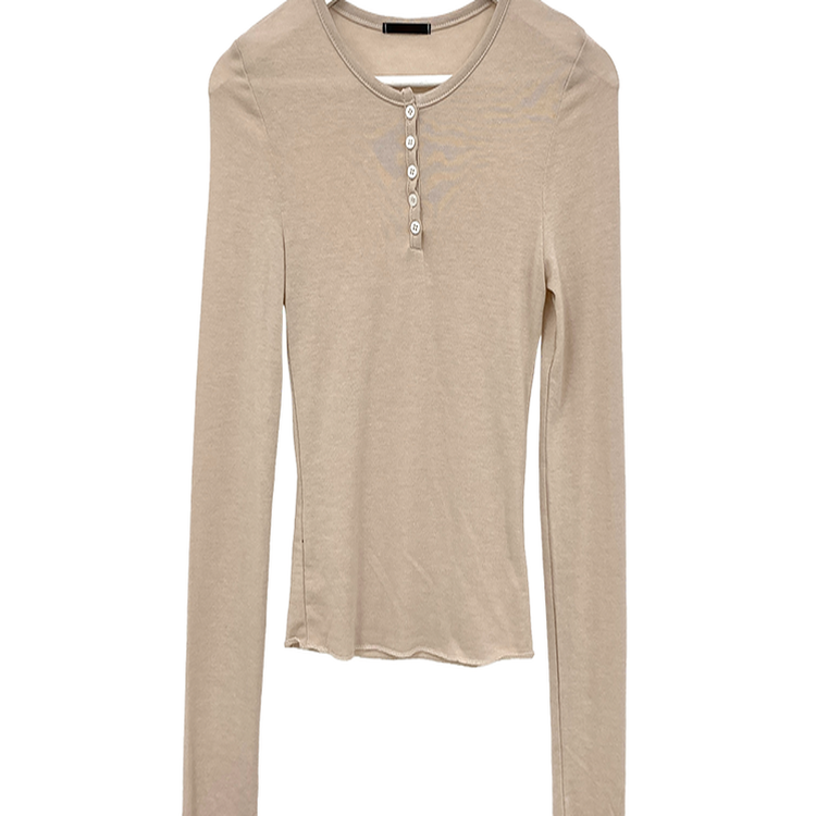 スリムインナー長袖Tシャツ