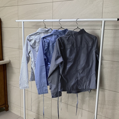 シャーリングブラウスシャツ