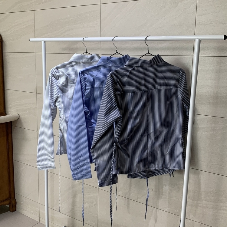 シャーリングブラウスシャツ