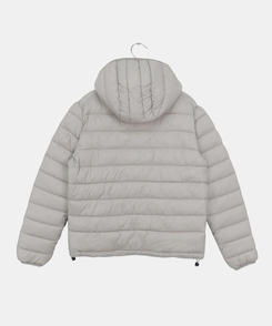 フードナイロン軽量ダウンジャンパー