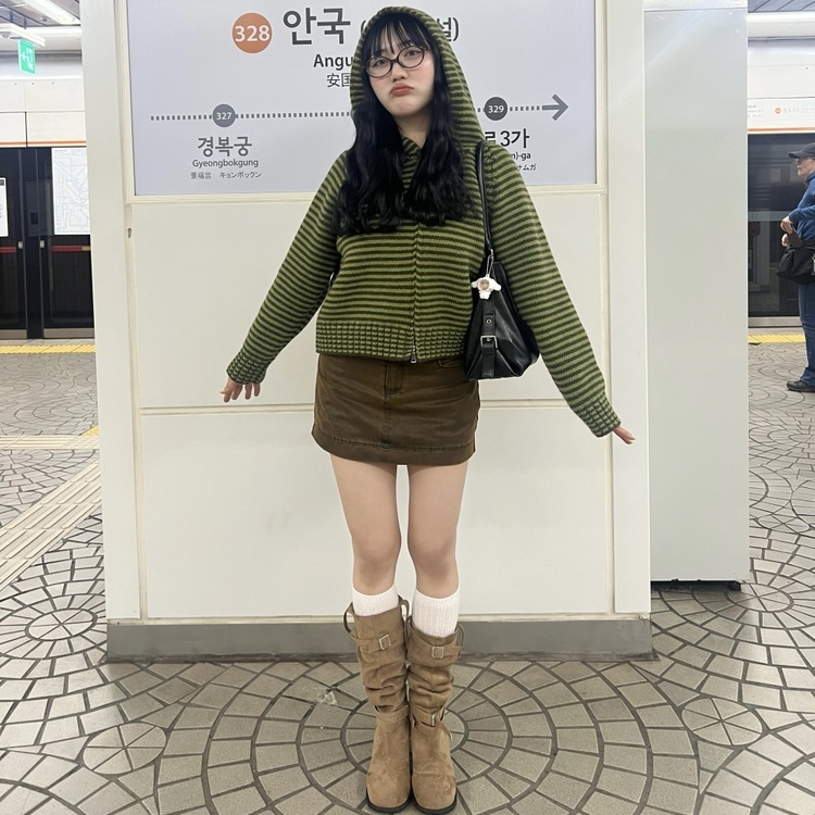 スエードロングブーツ BEIGE