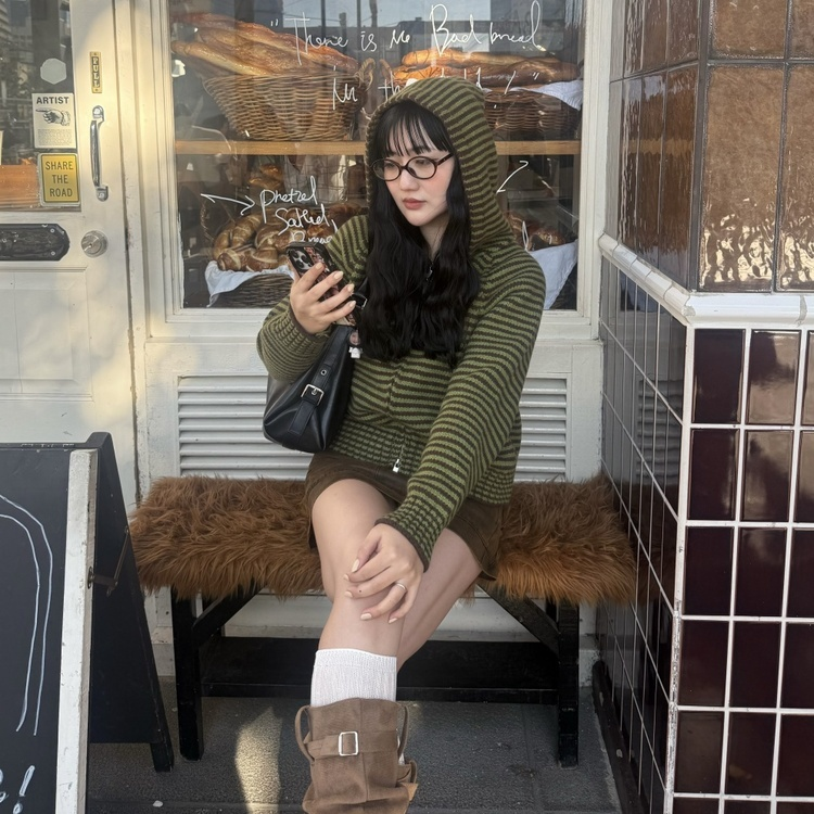 スエードロングブーツ BEIGE