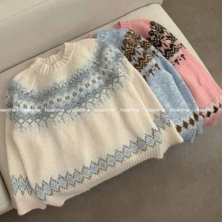 ノルディックラウンドニット