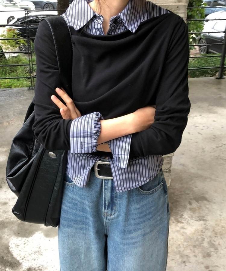 トップス a RX フレッシュ トリコット ノースリーブ