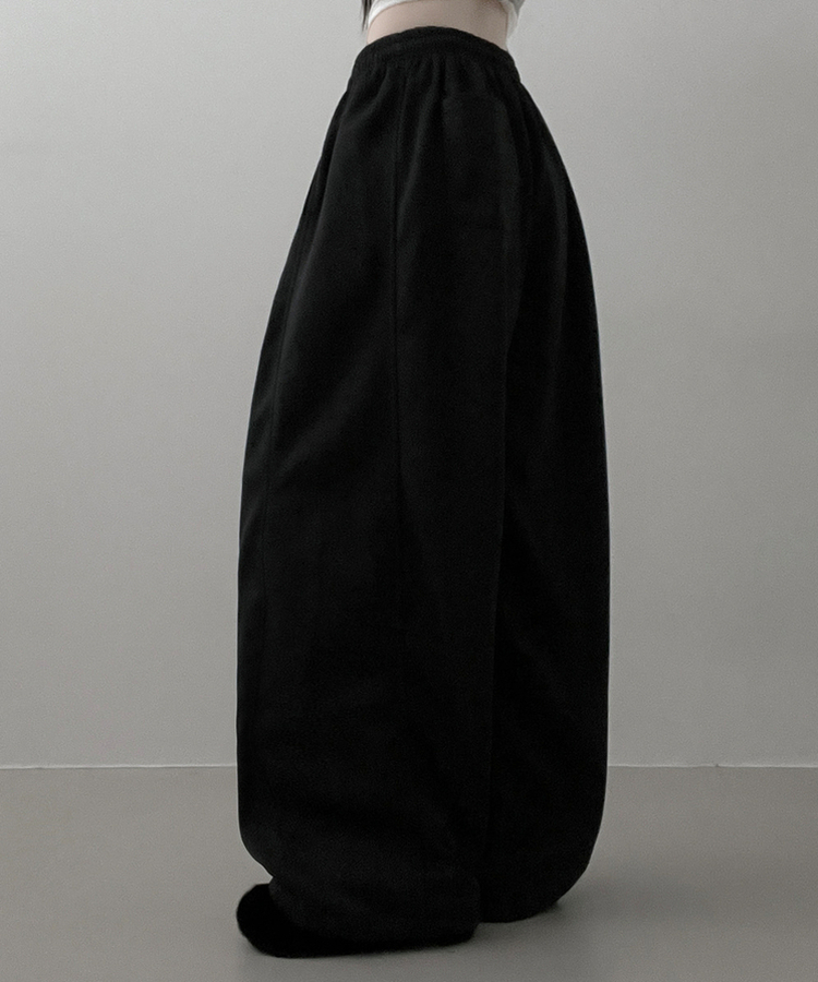 4계절팬츠옆절개와이드핏사이드스냅트레이닝롱팬츠 차콜