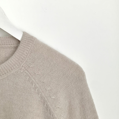 라운드 세미크롭 가을 겨울 니트가디건 빅사이즈