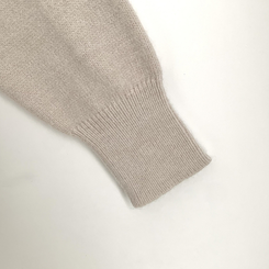 라운드 세미크롭 가을 겨울 니트가디건 빅사이즈